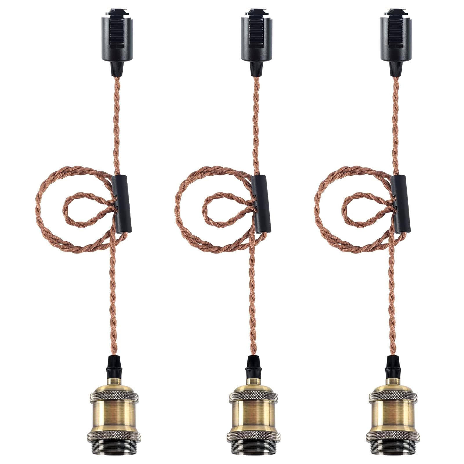 Amazon | szbritelight ダクトレール用ソケット e26 ペンダント